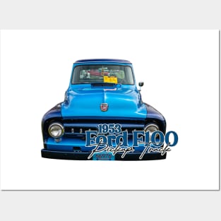 1953 Ford F100 Pickup Truck Posters and Art